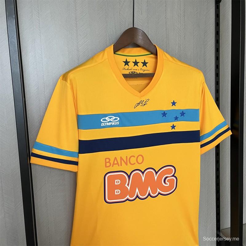 قميص أصفر لحارس مرمى كروزيرو 14/15 ريترو 14/15