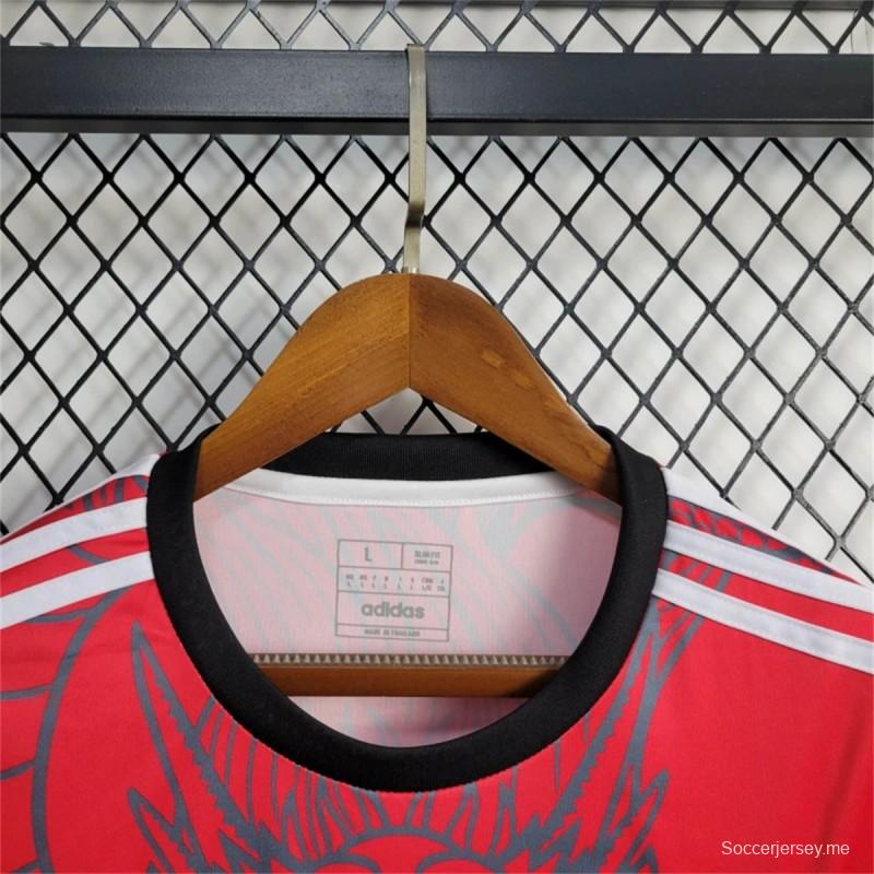 24/25 قميص ريال مدريد التنين الأحمر إصدار خاص من إصدار خاص من ريال مدريد