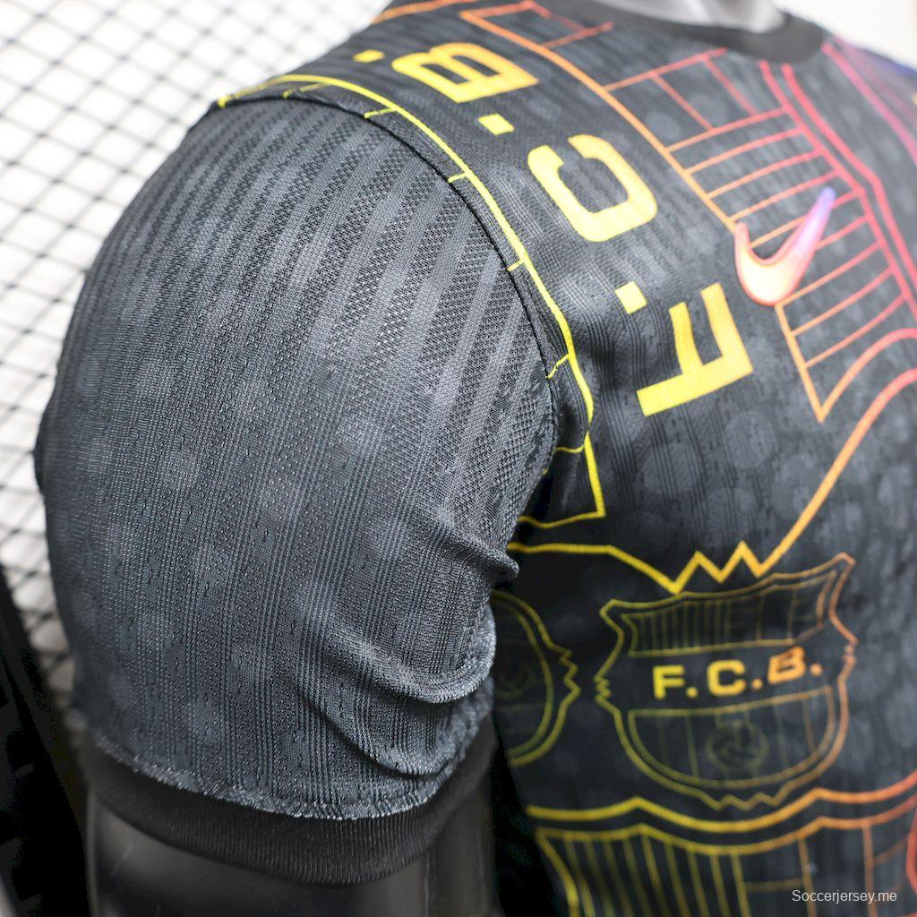2025/26 نسخة اللاعب 2025/26 قميص الإصدار الخاص ببرشلونة