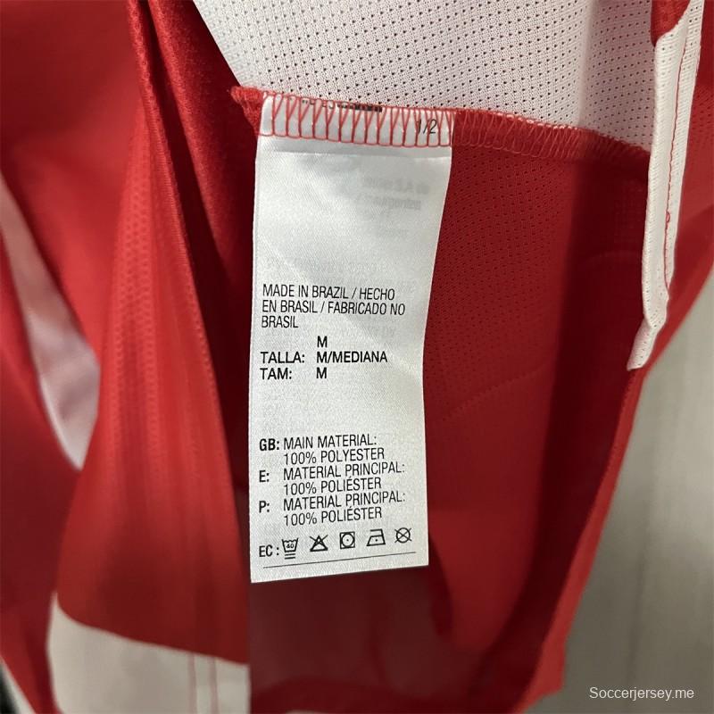 25/26 بيع مقدمًا قميص منتخب البرازيل لكرة القدم البرازيلي SC Internacional Home Jersey S-XXXXXXL