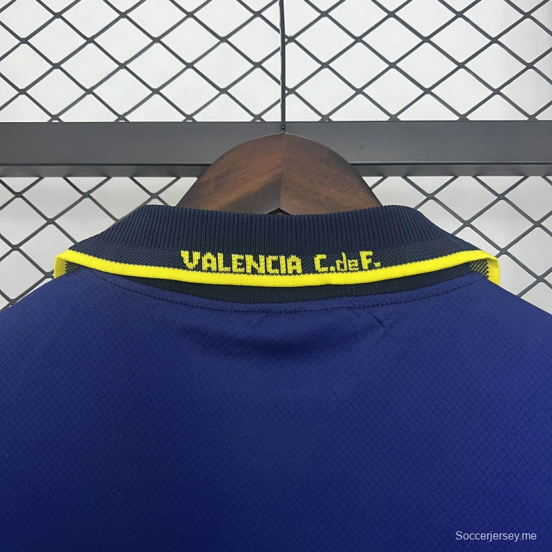 96/97 96/97 قميص فالنسيا الريترو الرئيسي