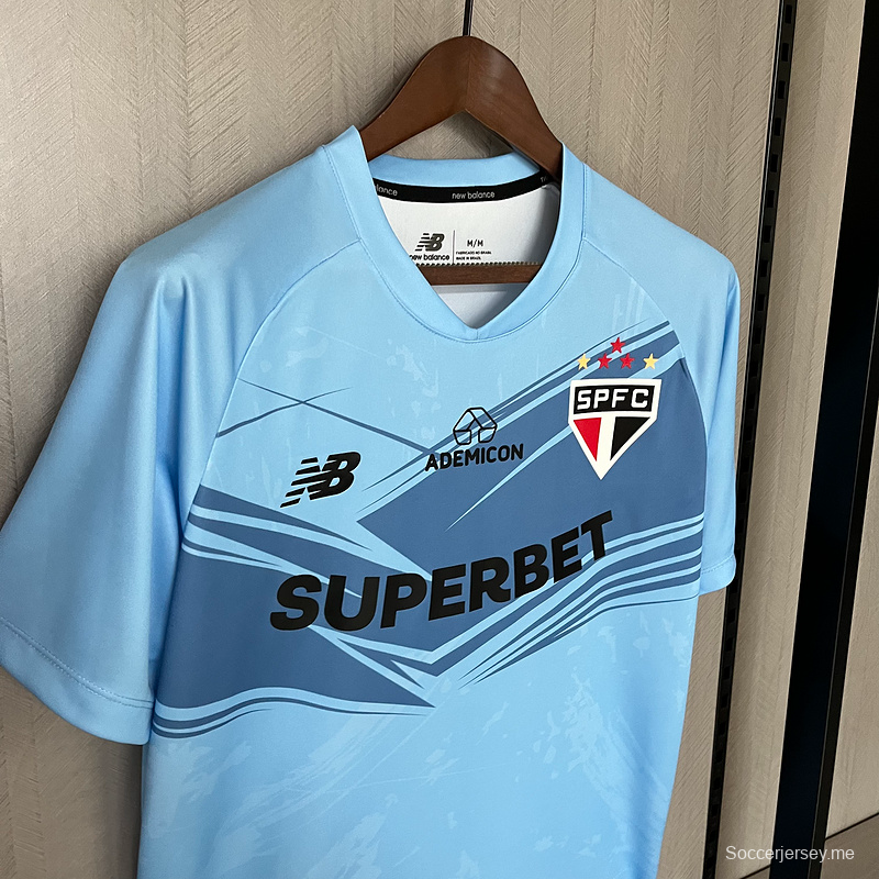 25/26 ساو باولو حارس مرمى ساو باولو القميص الأساسي S-XXXXL