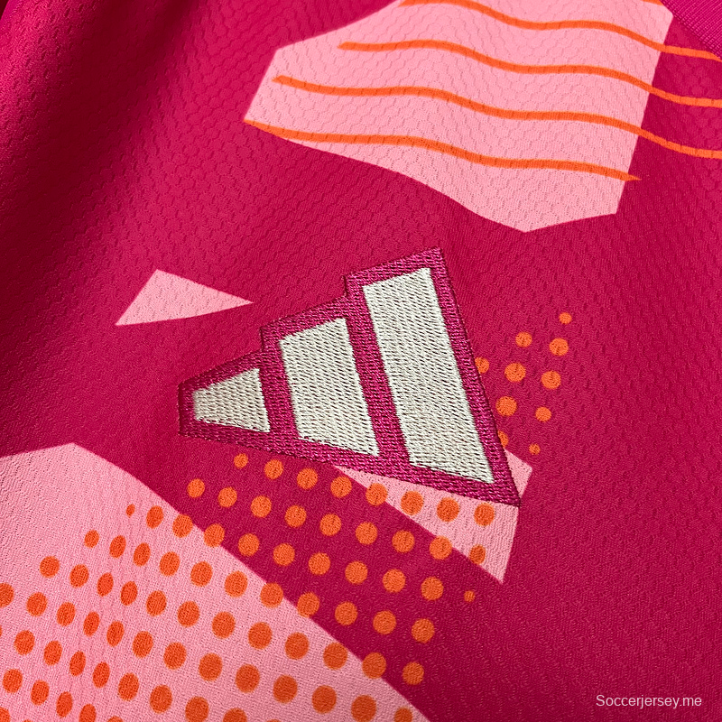 25/26 حارس مرمى فلامنجو فلامنجو قميص وردي S-XXXXL