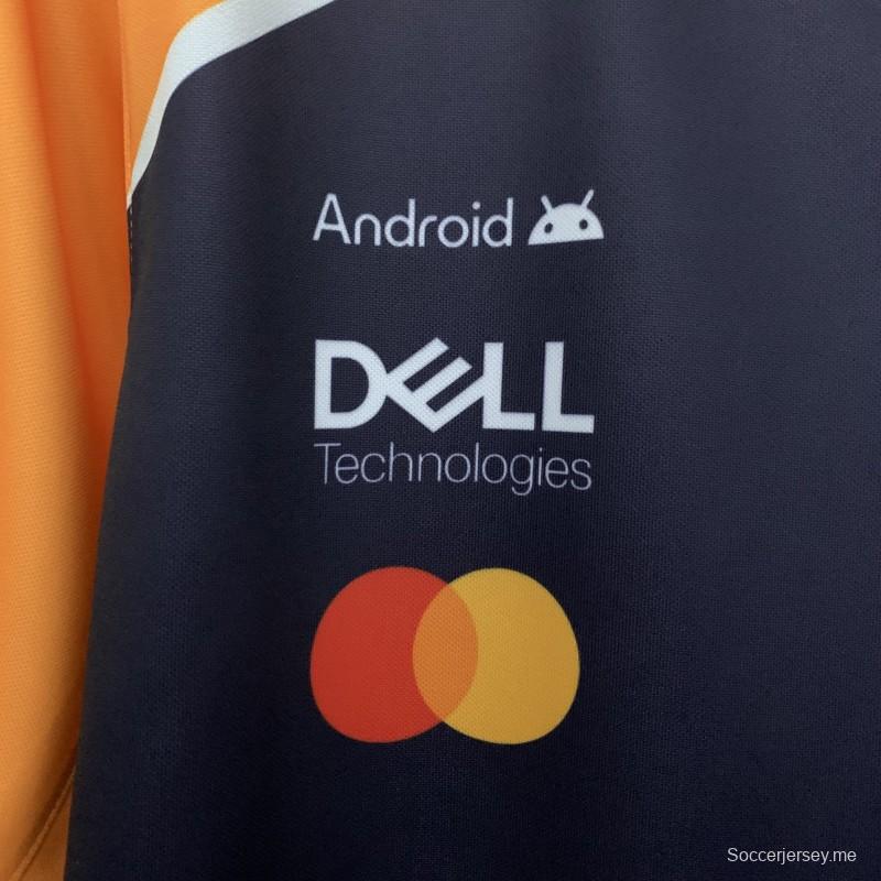 2025 فورمولا 2025 فورمولا 1 برتقالي/كحلي مكلارين نوريس جيرسي