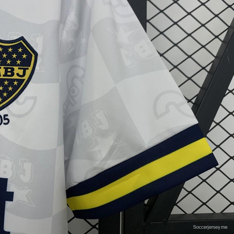 قميص بوكا جونيورز 95/96 ريترو خارج الديار
