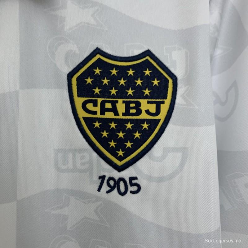 قميص بوكا جونيورز 95/96 ريترو خارج الديار