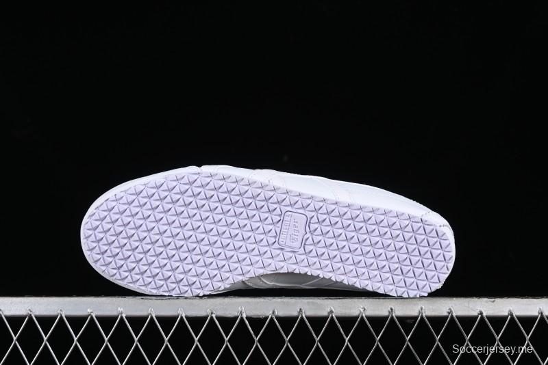 Onitsuka Tiger Mexico 66 Low-Top Leather Sneakers for Casual Running - 1183A844-100