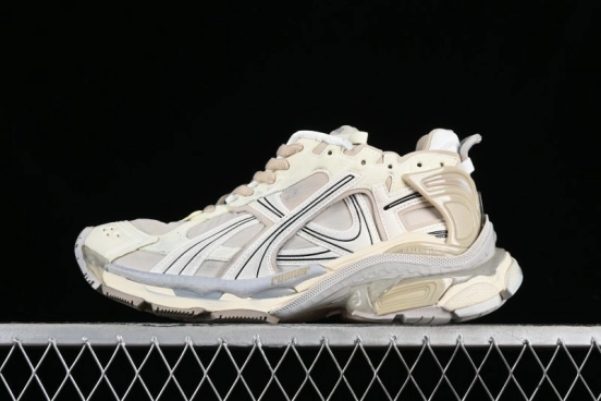 Balenciaga Runner Kith Four Color Retro Casual Sneakers - W3RNY9797