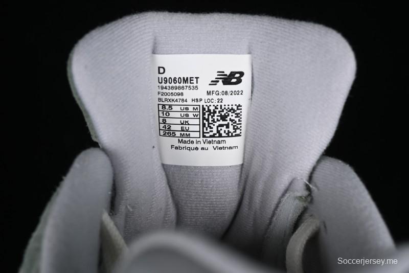 New Balance Joe Freshgoods NB9060 Retro Casual Running Sneakers with ABZORB Cushioning - U9060MET