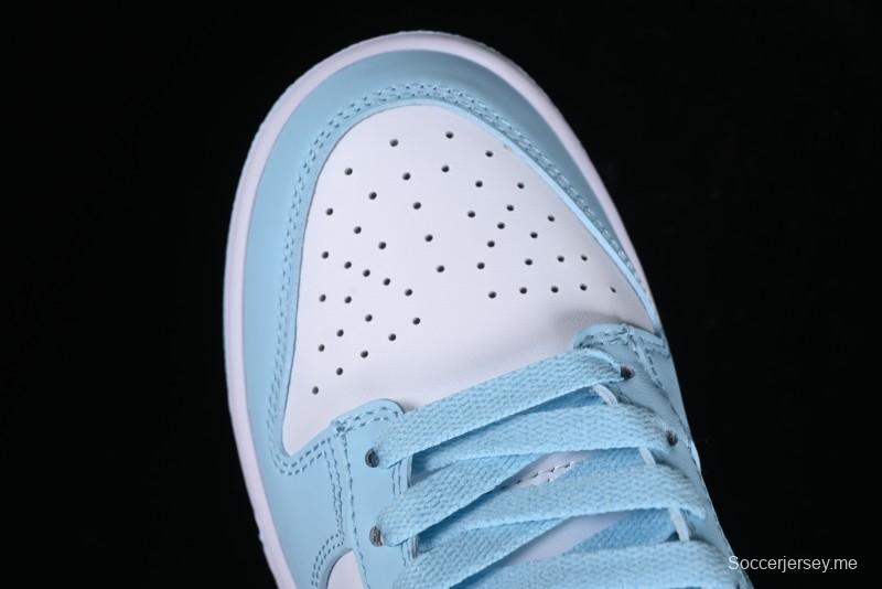 Nike Dunk Low Retro SB Casual Sneakers in Ice Blue Colorway - DV0833-104
