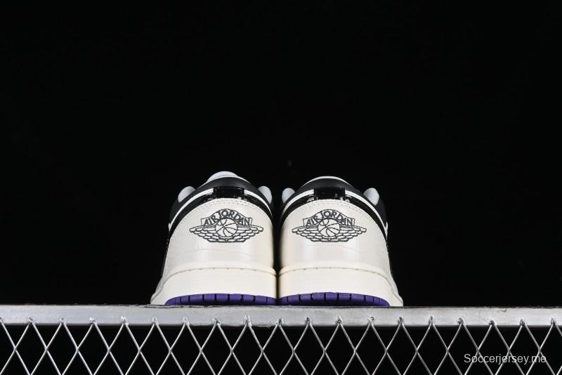 Nike Air Jordan 1 Low "Purple" Casual Sneakers - HF5759-101