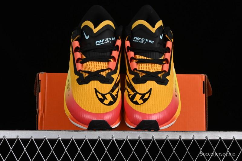 Nike Zoom Rival Fly 3 Lightweight Fabric Comfortable Cushion Anti-Slip Low-Top Casual Running Shoes - DO2424-739