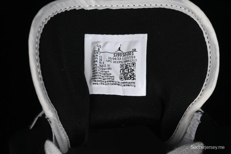 Nike Air Jordan 1 Low LV Collaboration - Black White Panda Custom Culture Casual Sneakers SJ9950-001