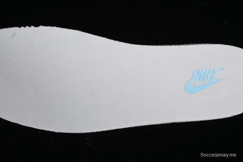 Nike SB Dunk Low Supreme Collaboration - Ice Blue Engraving Anniversary Customized Low-Top Casual Skate Shoes - JJ5688-107