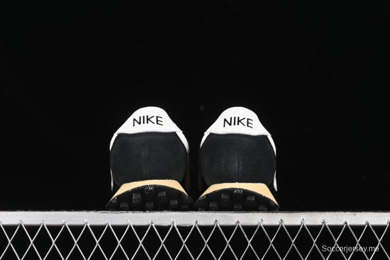 Nike Stussy Roshe Run LD-1000 Comfortable Versatile Non-Slip Durable Waffle Low-Top Casual Running Shoes - HM0950-001