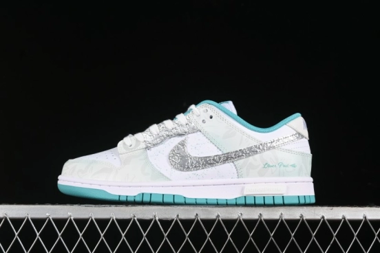 Nike Dunk Low Panda Prank Special Edition Heartbeat Email Mint SB Low Top Casual Skate Shoes - DV0833-102
