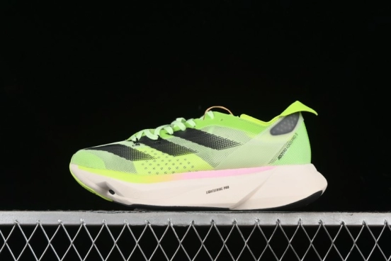 Adidas Adizero Adios Lightweight Breathable Low-Top Running Shoes - IG6445