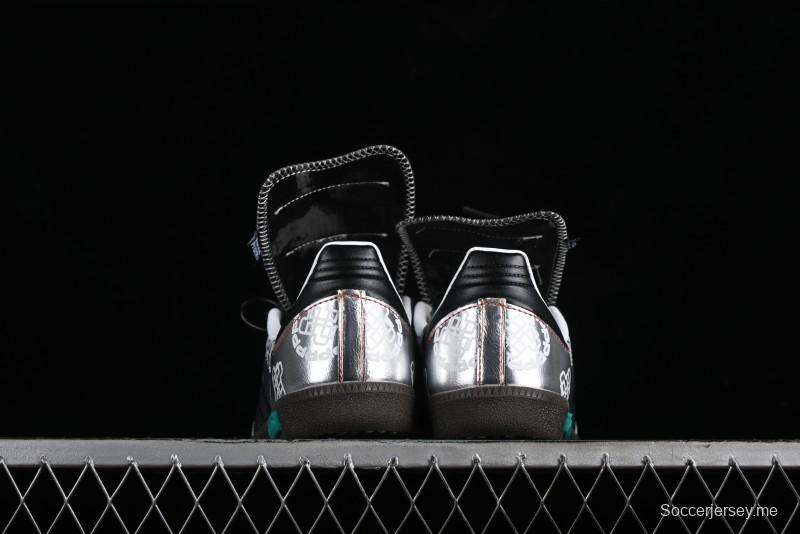 Adidas Originals Samba OG Low Top Casual Sneakers with Panda Mischief Design - IG1024