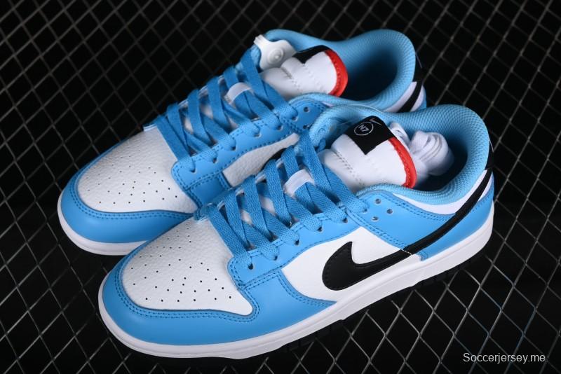 Nike Dunk Low Next Nature "N7" SB Casual Skate Shoes with Vibrant Color Blocking - HJ9088-488