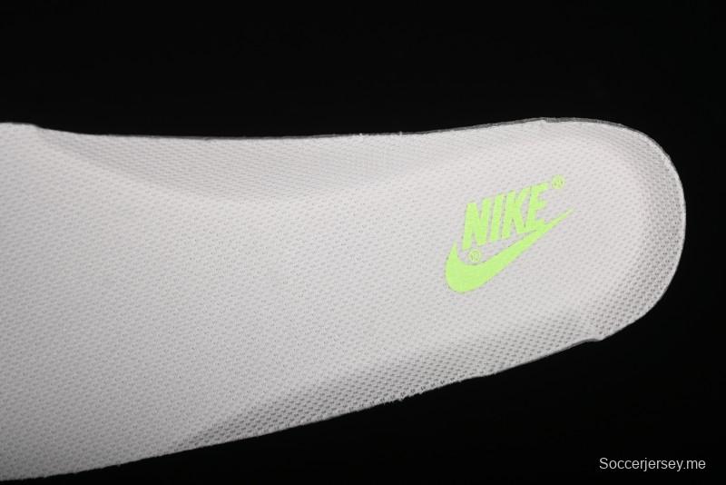 Nike Air Force 1 '07 Low Supreme Casual Sneakers in White-Fluorescent Green - BB7577-219