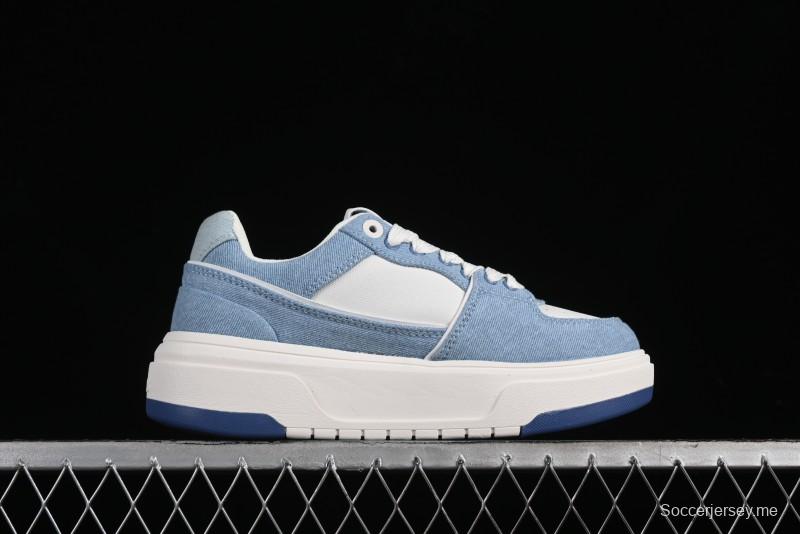 New York Yankees MLB Chunky Liner Denim Basic Platform Sandals - 3ASXCVT4N50BLS