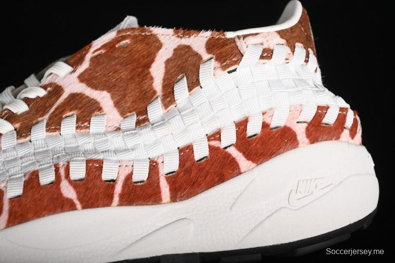 Nike Footscape Woven Asymmetrical Knit Low-Top Lifestyle Sneakers with Nike Air Cushion - FB1959-100