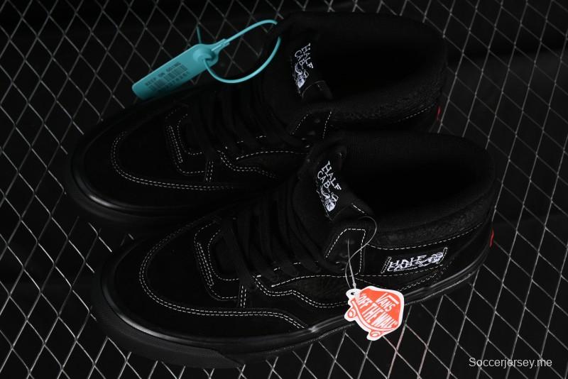 Vans Half Cab 33 DX Black Knight Anaheim Classic Retro Skate Shoes - VN0A5KX6BKA