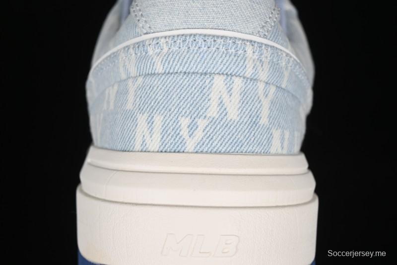 New York Yankees MLB Bigball Chunky Embo Monogram Platform Sandals - 3ASXCDC4N50SBS