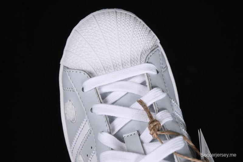 Adidas Kitty x Superstar IF7021 Shell Toe Casual Sneakers - IF7021