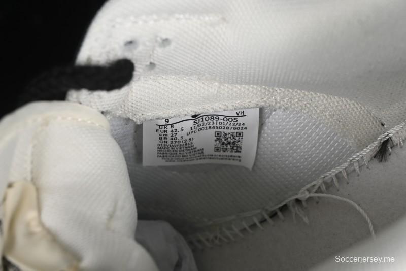 Nike SB Dunk Low Carhartt Collaboration - Off White Black Swoosh Anniversary Custom Low-Top Casual Skate Shoes - SJ1089-005