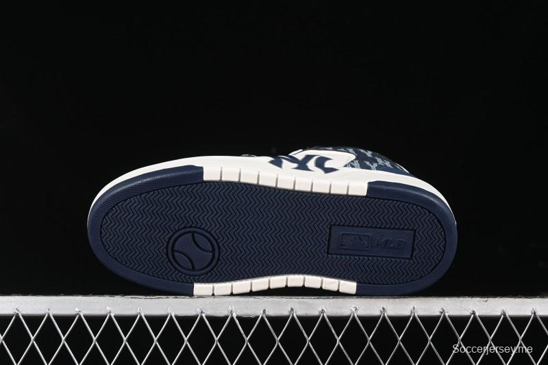 MLB Chunky Liner New York Yankees Lightweight Platform Sneakers with 6cm Height Increase - 3ASXCDN3N50NYD