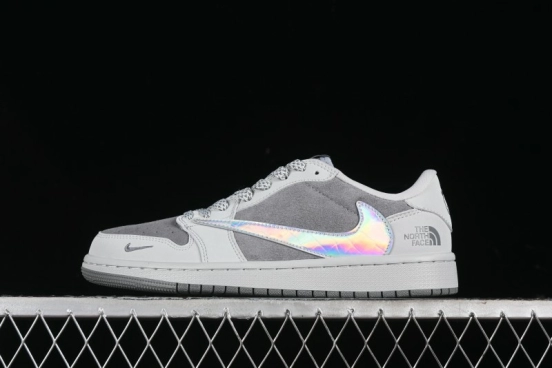 Nike Travis Scott x Fragment Design x Air Jordan 1 Low OG SP AJ1 Low Top Casual Sneakers - AG3702-803