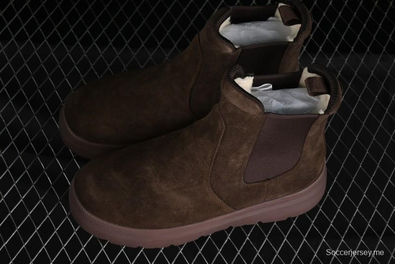 UGG Burleigh Chelsea Winter Boots for Men with Lightweight Anti-Slip Sole and Genuine Wool Leather - 1152050