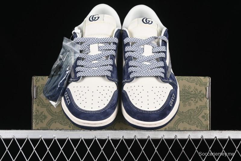 Nike Travis Scott x Fragment Design x Air Jordan 1 Low OG SP AJ1 Gucci Collaboration - XY2688-109