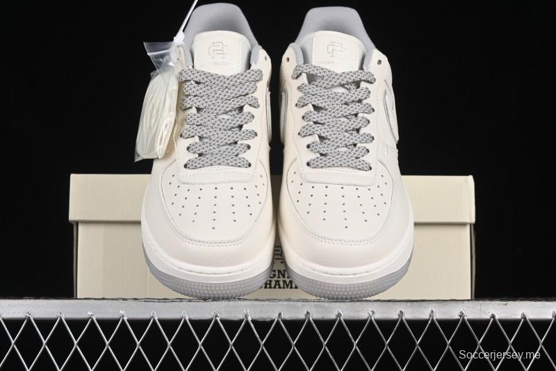 Nike Reigning Champ Air Force 1'07 Low-Top Casual Sneakers with 3M Reflective Details - RC2369-172