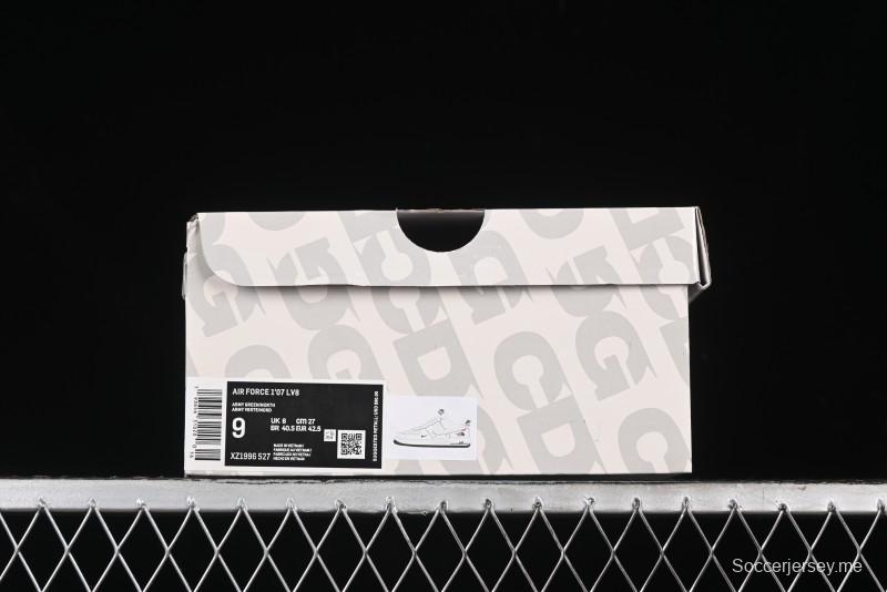 Nike Air Force 1 '07 Low Supreme The North Face Collaboration - Off White Mint Green - XZ1996-527