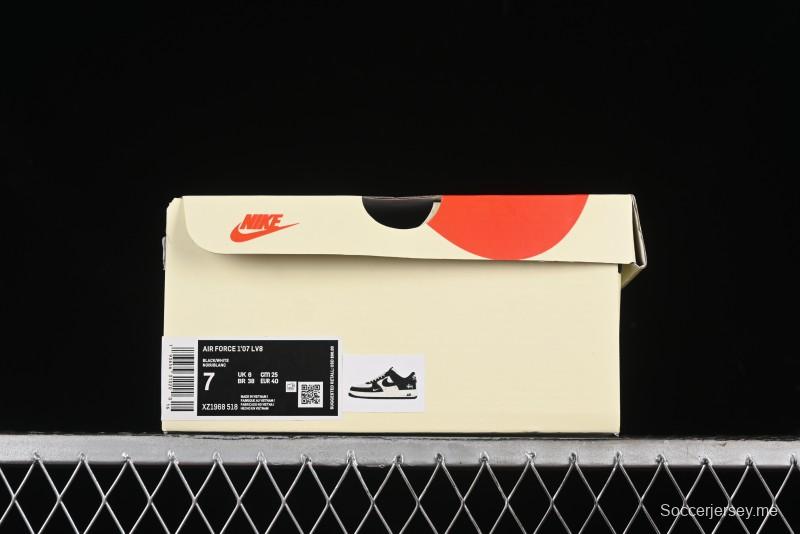 Nike Air Force 1 '07 Low Stussy Collaboration - Starry Sky Low-Top Casual Sneakers - XZ1968-518