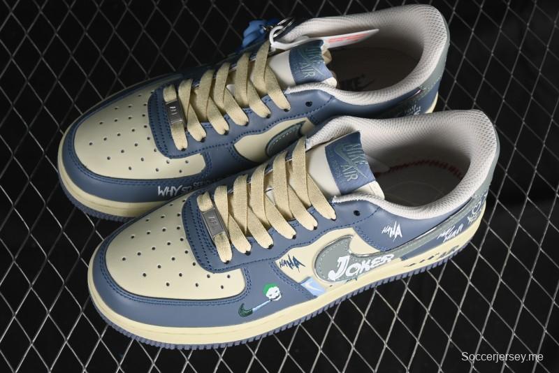 Nike Air Force 1 Low "Ghost Fire Clown" Halloween Themed Casual Sneakers - XL2321-333