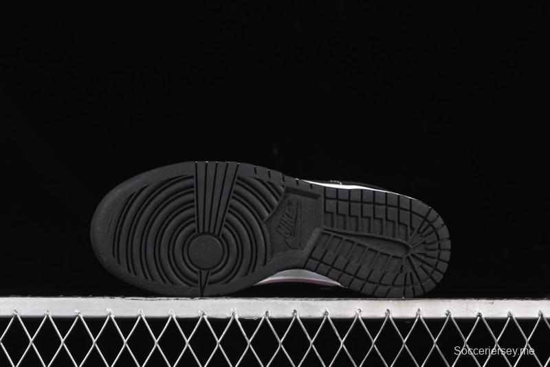 Nike SB Dunk Low Casual Skate Shoes in Black Pink - CW1590-100