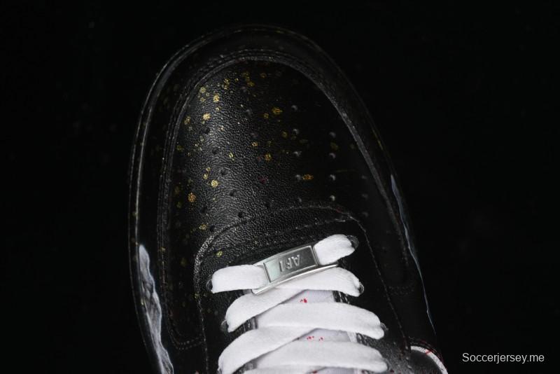 Nike Air Force 1 '07 Low Black Myth Wukong Custom Spray-Painted Gift Box Low-Top Casual Sneakers - ZH0316-045