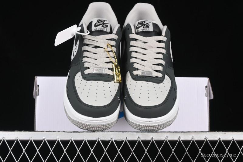 Nike Air Force 1 '07 Low "Venom Ⅱ" Marvel Series Casual Sneakers - CW6718-777