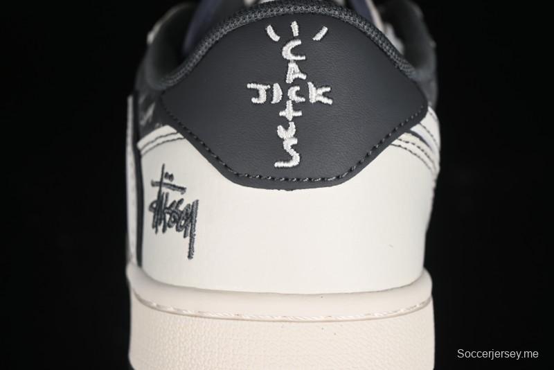 Nike Air Jordan 1 Low OG SP Travis Scott x Fragment Design Collaboration Sneakers - SJ2068-123