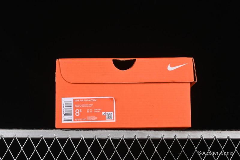 Nike Air Alphazoom Breathable Lightweight Running Shoes with Cushioning - FD2722-100