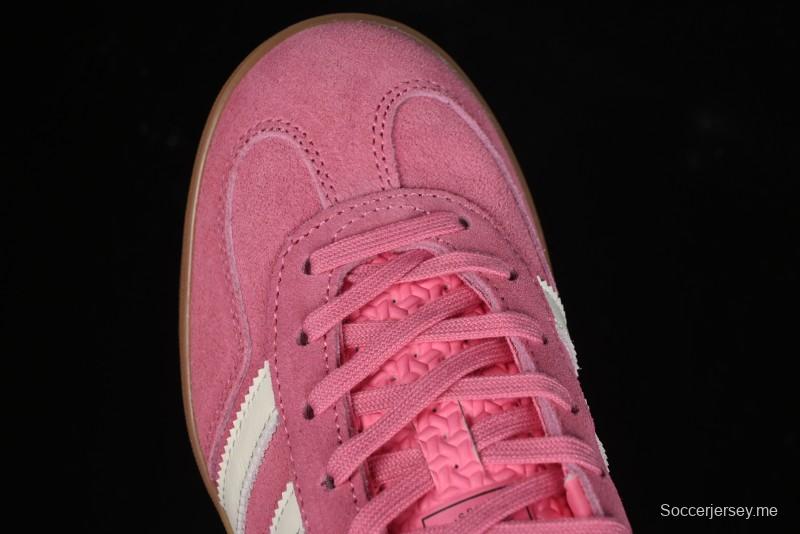 Adidas Originals Gazelle Indoor JI2014 Low-Top Sneakers with Thick Sole for Casual Wear Anti-Slip and Durable - JI2014