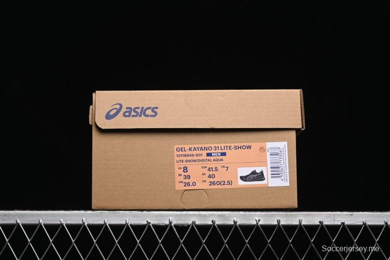 Asics Gel-Kayano 31 Running Shoes with GEL Cushioning and FLYTEFOAM BLAST - 1011B949-001