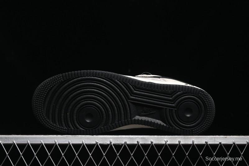 Nike Air Force 1 '07 Low The North Face Collaboration - Beige Black Red Sole Low-Top Casual Sneakers - XZ6188-309