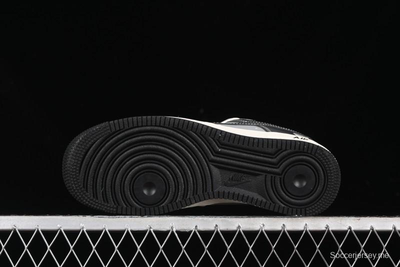 Nike Air Force 1 '07 Low Bape Collaboration - Beige Grey Black Low-Top Casual Sneakers BB6566-209