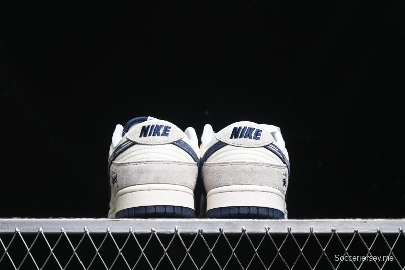 Nike SB Dunk Low Stussy Anniversary Custom Low-Top Casual Skate Shoes - FC1688-197