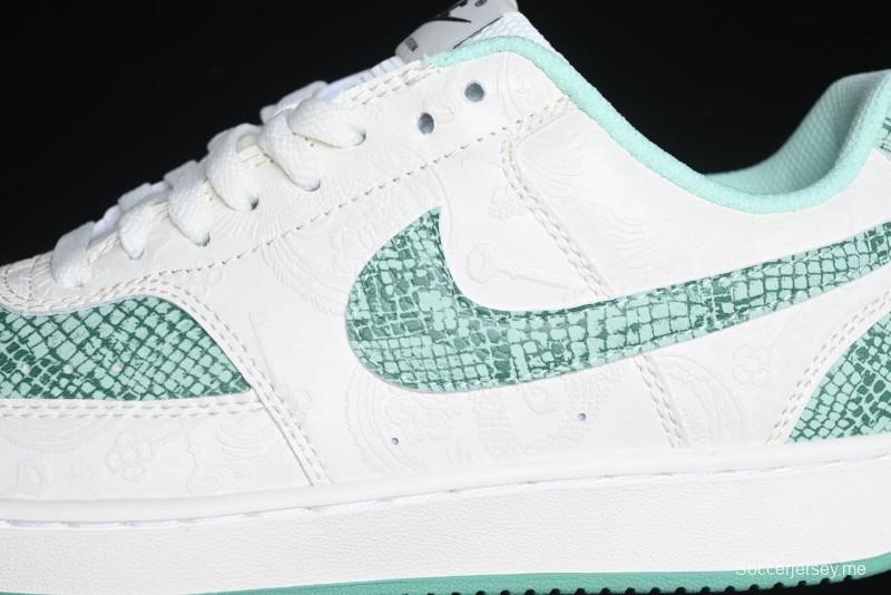 Nike Court Vision Lo 2025 Year of the Snake Theme Campus Casual Sneakers - CD5463-100