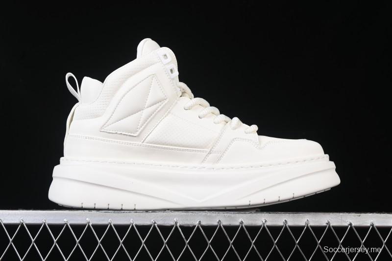 Ecco Soft 8 Anniversary Series Innovative Anti-Slip Simple High-Top Wear-Resistant Casual Shoes - 81771301002